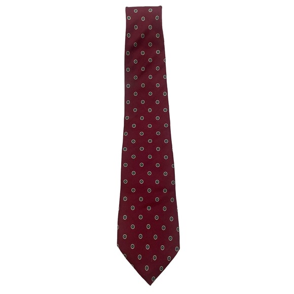 Geoffrey Beene Necktie 100% Silk Multicolor - Picture 1 of 3